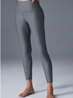 ALO Yoga Women's High-Waist Swim Leggings in Slate